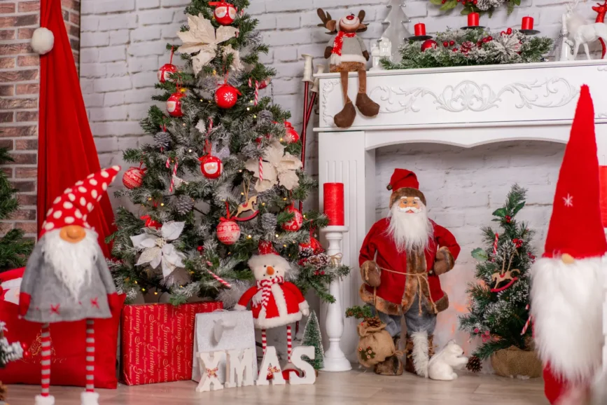 Decoração de Natal barata e criativa que parece de revista